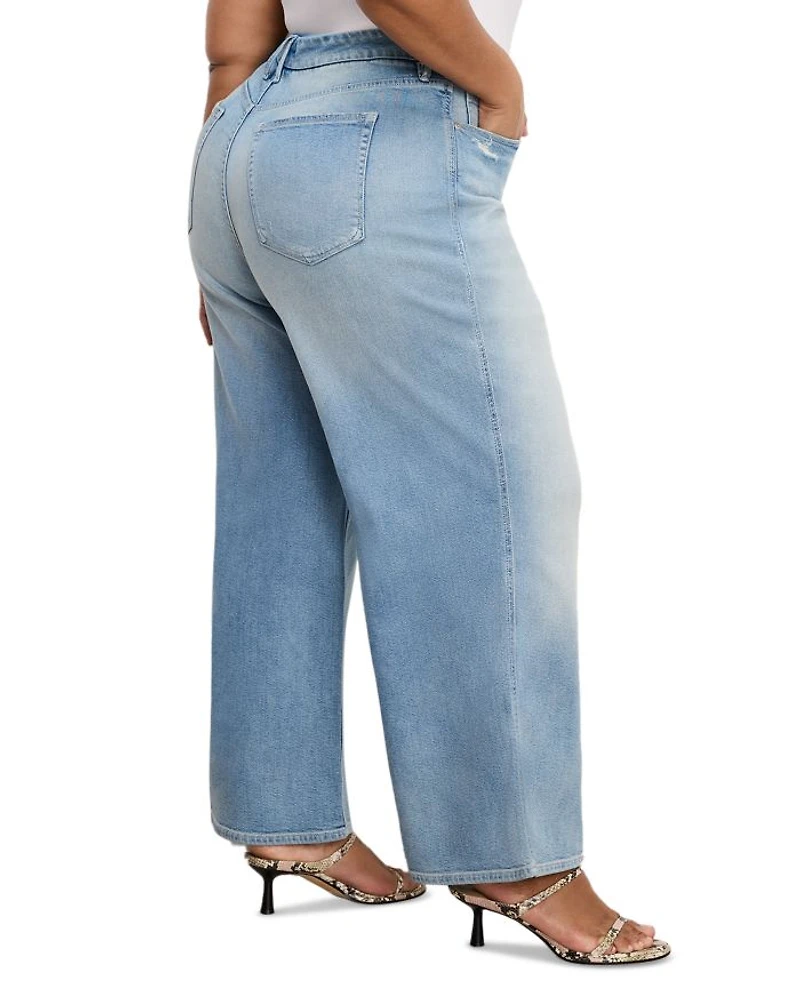 Good Skate Wide Cropped Jeans Indigo958