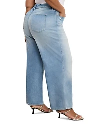 Good Skate Wide Cropped Jeans Indigo958