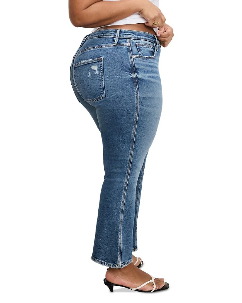 Good Standard Kick Flare Jeans Indigo1014