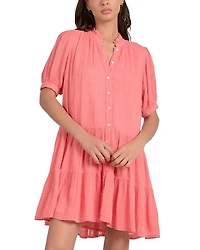 April Short Sleeve Mini Dress