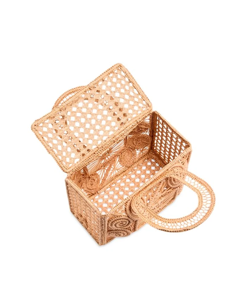 Cofre Small Straw Bag