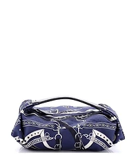 Balusoie Bag Printed Silk and Leather