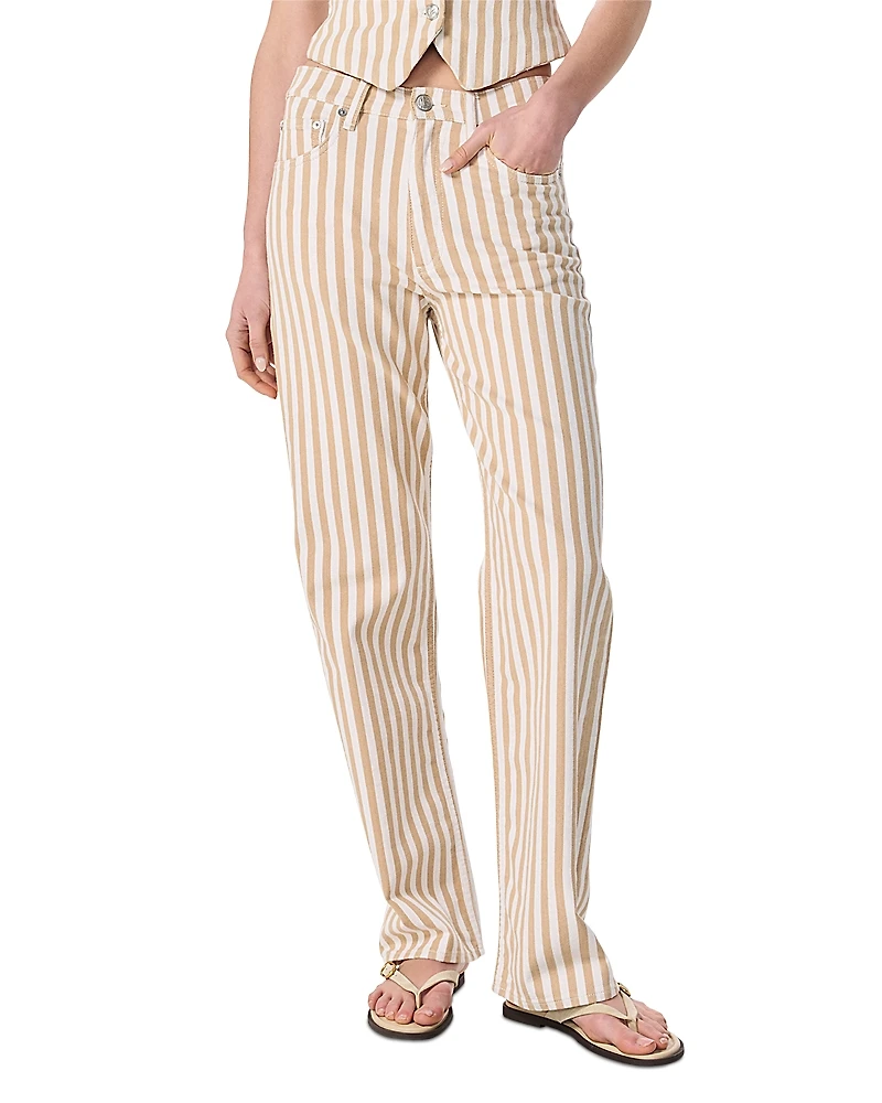 rag & bone Shea High Rise Relaxed Straight Jeans