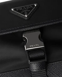 Re-Nylon and Saffiano Leather Smartphone Case