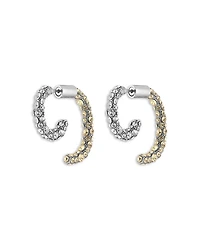 Demarson Luna Pave Front To Back Earrings