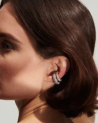 Vida Pavé Double Row Ear Cuff