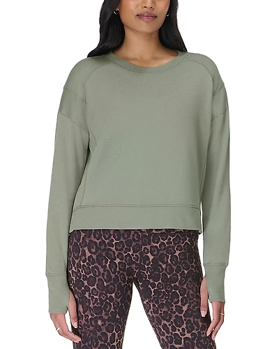 Sweaty Betty After Class Cropped Sweatshirt