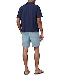 Utilitarian Regular Fit Chambray Shorts