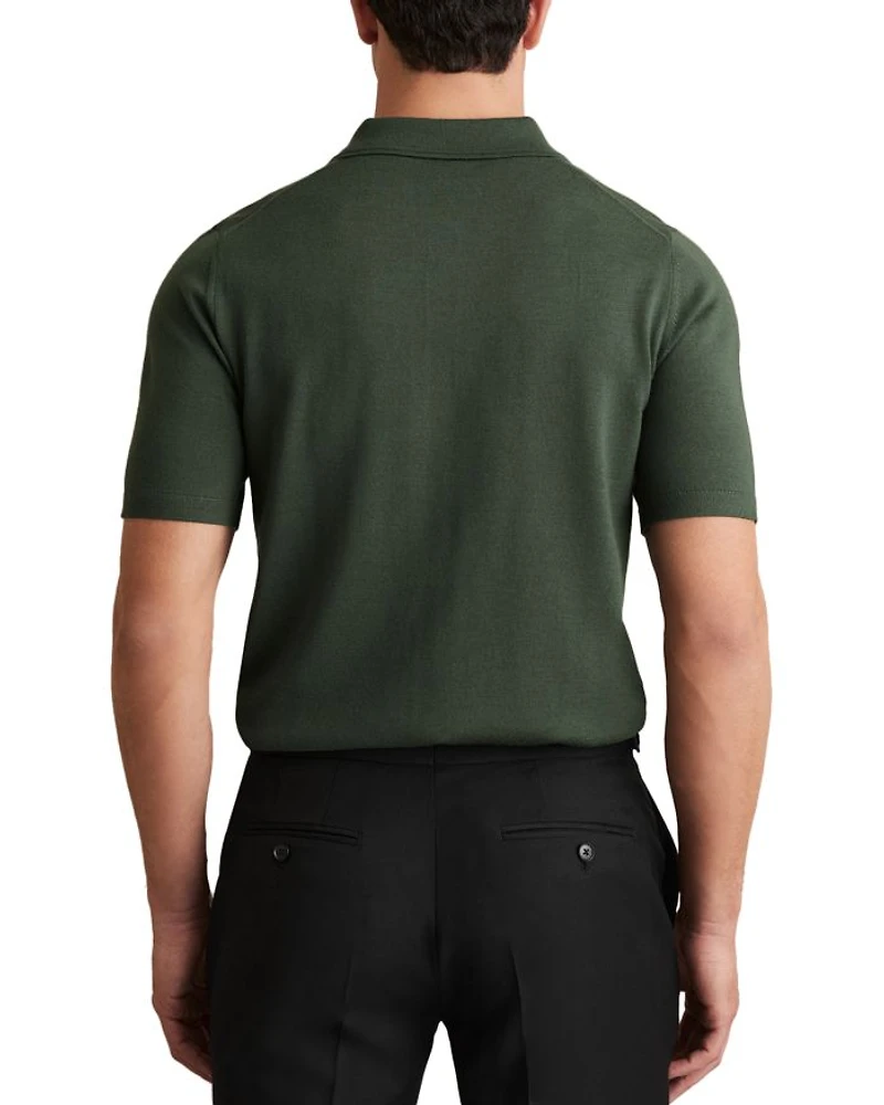 Merino Wool Polo Shirt