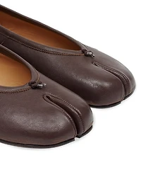 Women's Tabi Leather Ballerina Flats