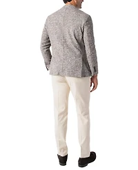 Wright Wool-Cotton Knit Blazer