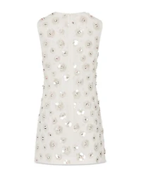 Ivette Fleur Paillette Shift Dress