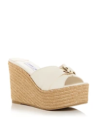 Jimmy Choo Women's Leda Espadrille Wedge Sandals