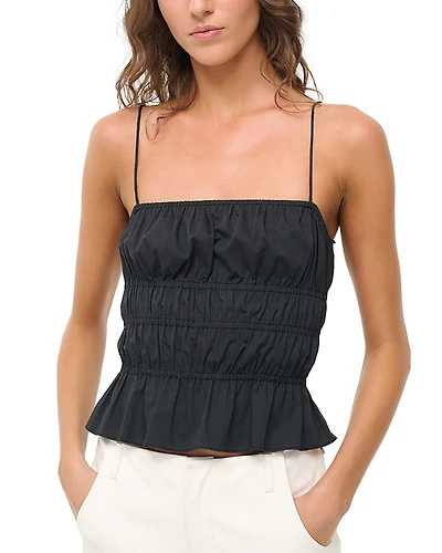 Staud Ayla Poplin Top