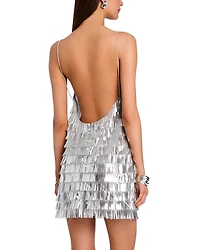 Amalie Paillette Mini Dress