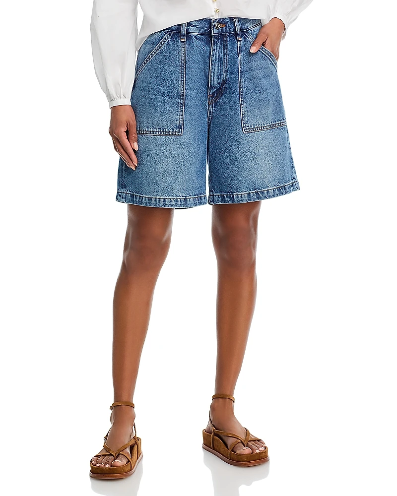 Frame The Utility Denim Shorts