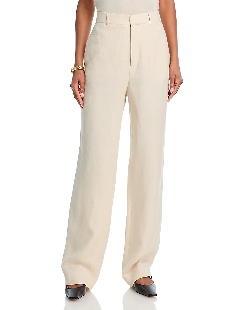 Frame The Linen Blend Pants