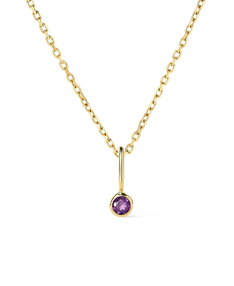 Ana Luisa Solid Gold - Birthstone Necklace