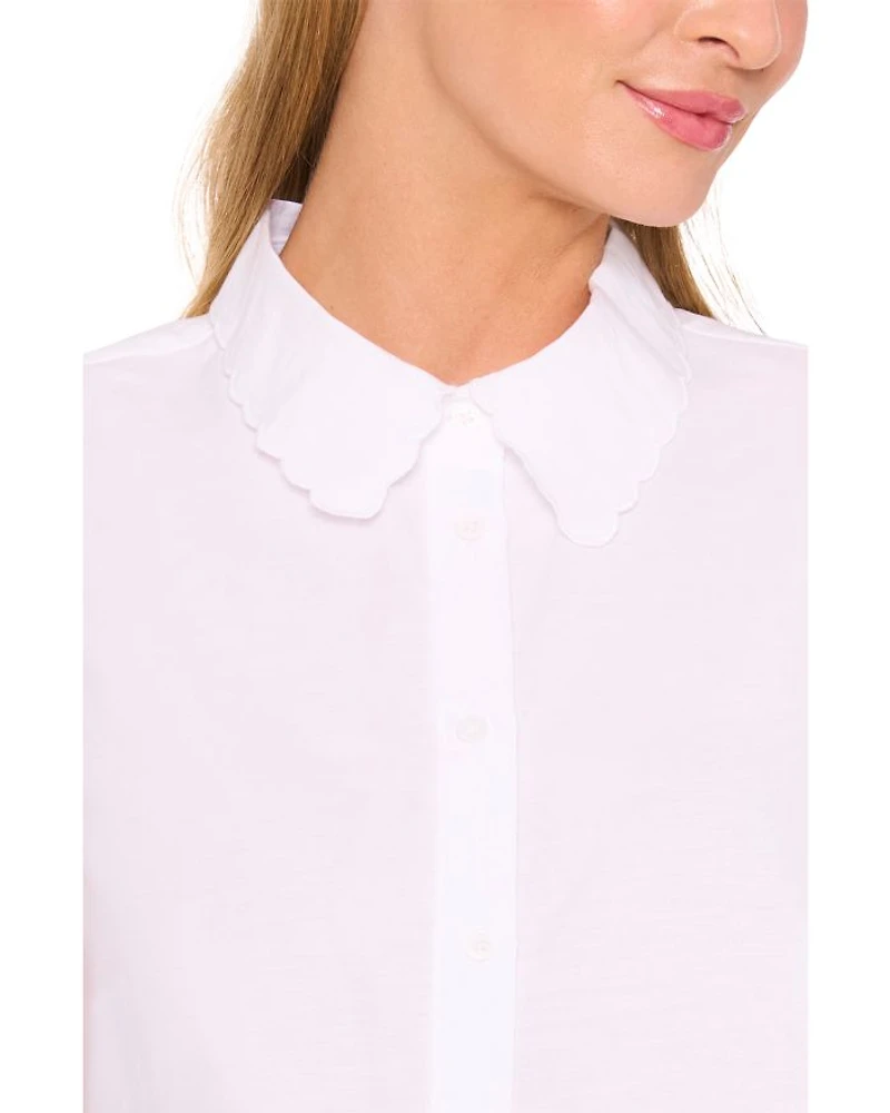 Eyelet Embroidery Top