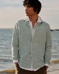 French Regular Fit Striped Shirt