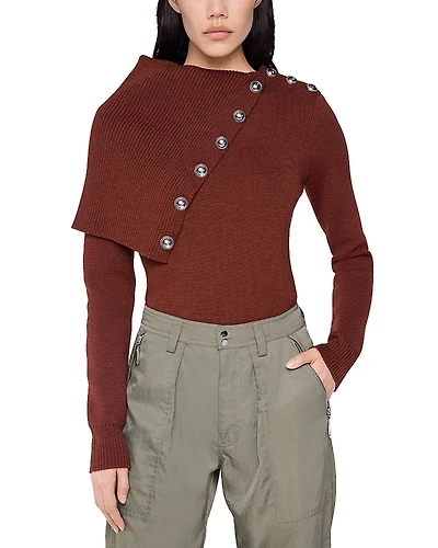 Rabanne Merino Wool Pullover Sweater