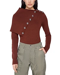 Rabanne Merino Wool Pullover Sweater