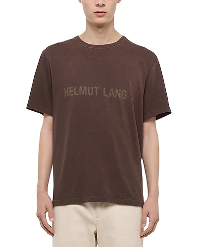 Helmut Lang Lazer Short Sleeve Logo Tee