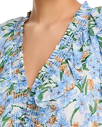 Floral Ruffle Top - Exclusive