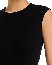 Ponte Seamed Mini Dress - Exclusive