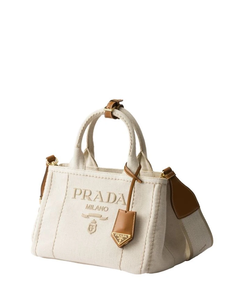 Jardiniere Small Linen Blend Handbag