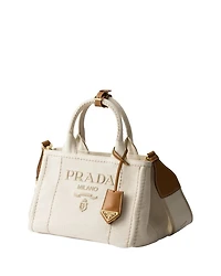 Jardiniere Small Linen Blend Handbag