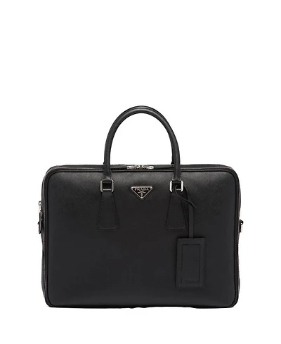 Saffiano Leather Briefcase