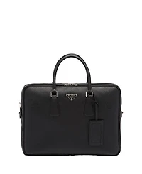 Saffiano Leather Briefcase