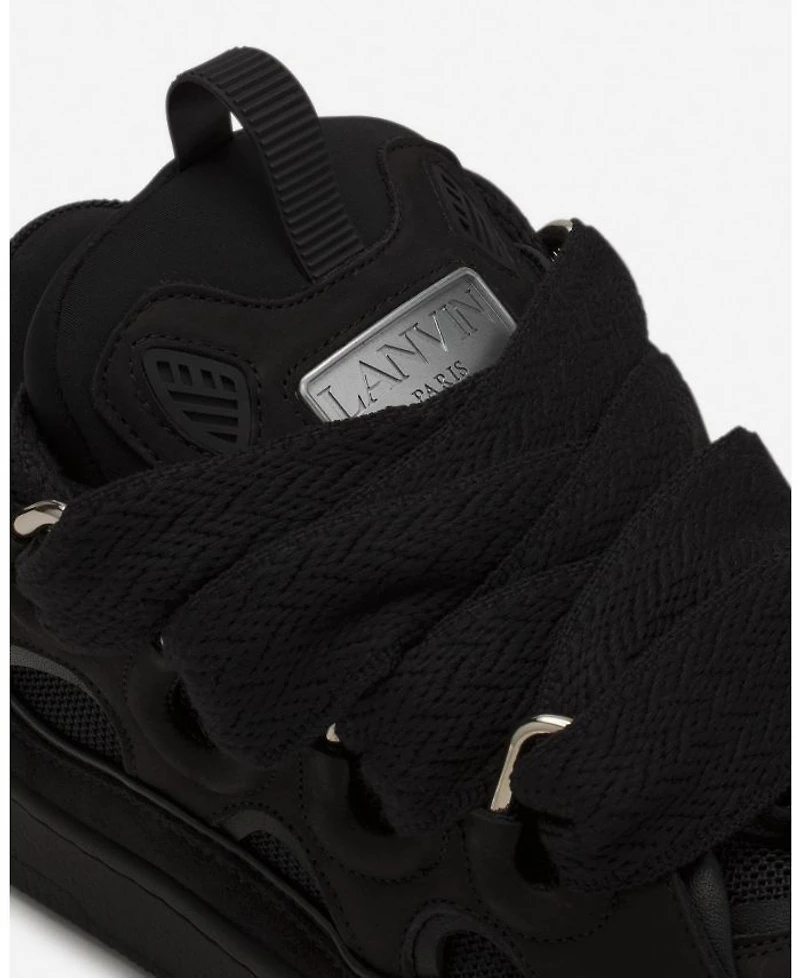 Unisex Curb Leather Sneakers