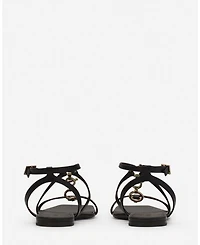 Women's Mesure Flat Leather Sandals