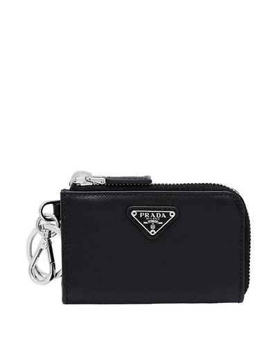 Saffiano Leather Mini Pouch