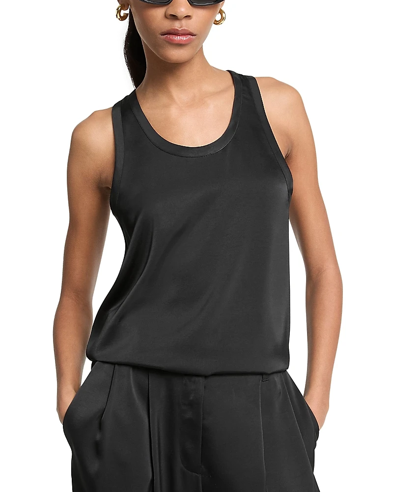 Michael Kors Satin Tank Top