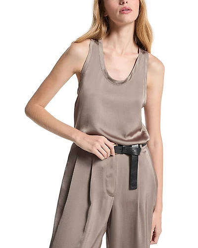 Michael Kors Satin Tank Top