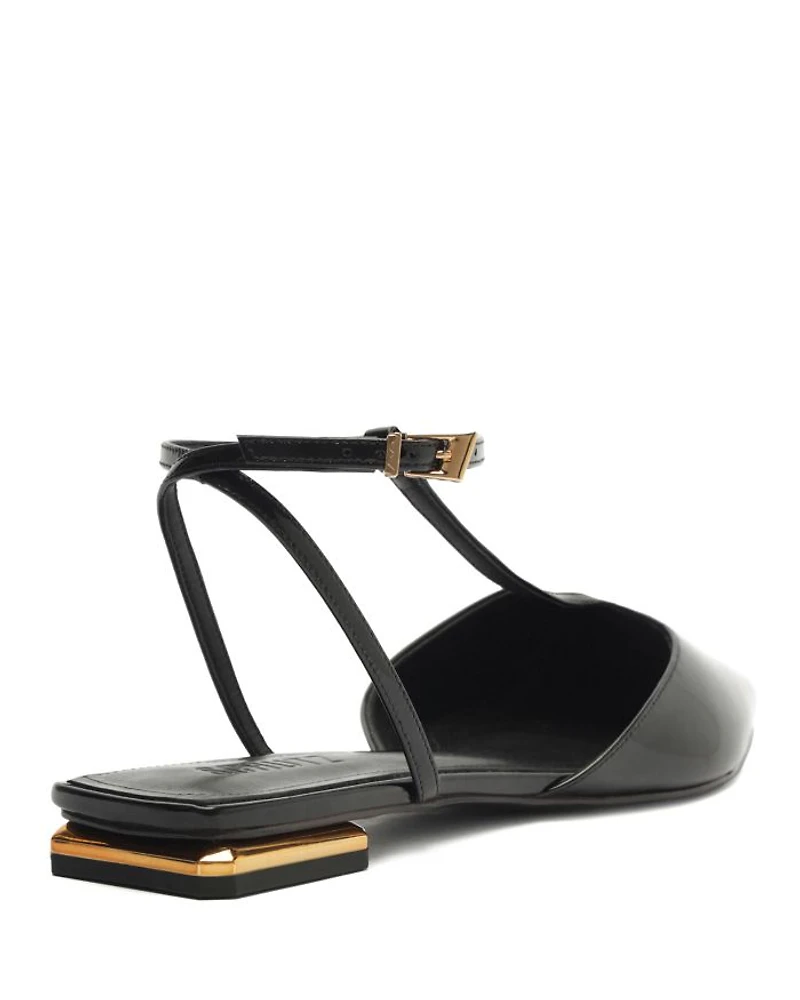 Women's Allure T Strap Flats