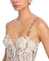 Sutton Beaded Strap Maxi Dress