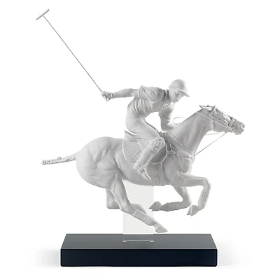 Lladro Polo Player Sculpture