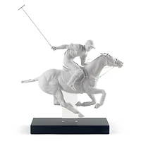 Lladro Polo Player Sculpture
