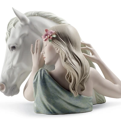 Lladro A True Friend Horse Sculpture