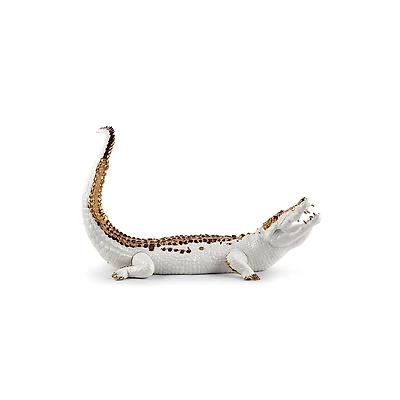 Lladro Crocodile Sculpture