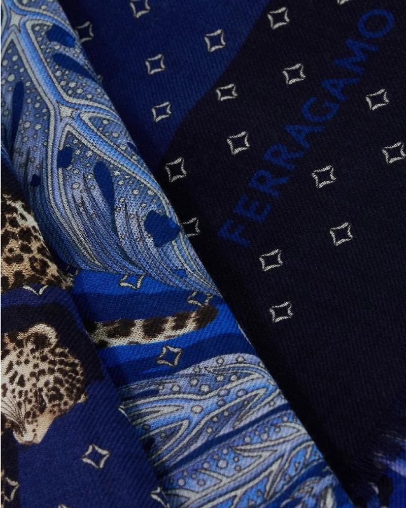 Madras Silk Scarf