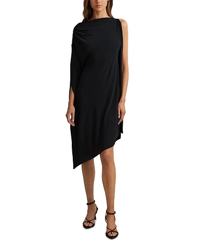 Elia Draped Jersey Dress