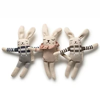 Domani Home Blue Jumpsuit Bunny Doll
