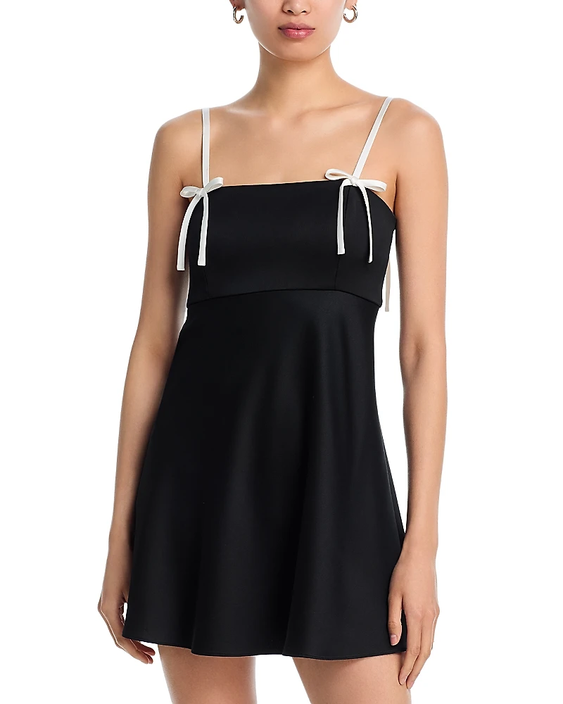 Alice and Olivia Morgan Babydoll Mini Dress