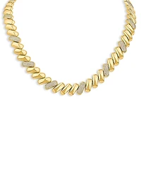 Kenneth Jay Lane Pave Chunky Link Collar Necklace, 16