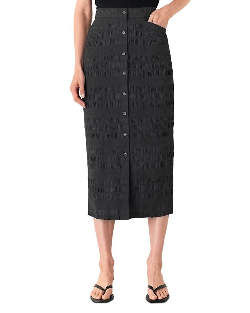 Sienna Plissé Midi Skirt